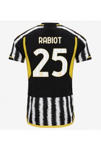 Fotbalové Dres Juventus Adrien Rabiot #25 Domácí Oblečení 2023-24 Krátký Rukáv